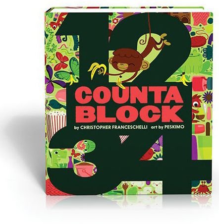Cover for Christopher Franceschelli · Countablock (An Abrams Block Book) - An Abrams Block Book (Board book) (2014)