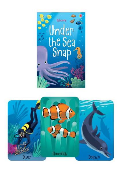 Under the Sea Snap - Snap Cards - Lucy Bowman - Kirjat - Usborne Publishing Ltd - 9781474936743 - torstai 8. maaliskuuta 2018