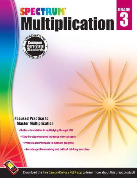 Cover for Spectrum · Spectrum Multiplication, Grade 3 (Paperback Book) (2013)