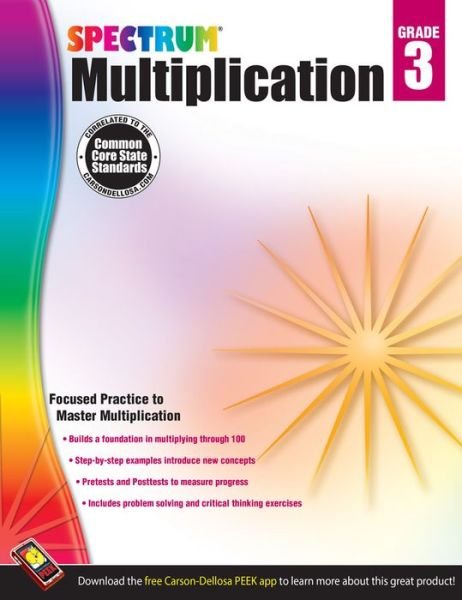 Cover for Spectrum · Spectrum Multiplication, Grade 3 (Pocketbok) (2013)