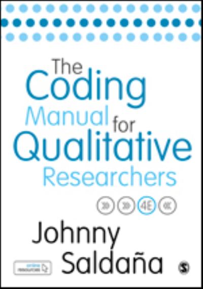 Cover for Johnny Saldana · The Coding Manual for Qualitative Researchers (Taschenbuch) [4 Revised edition] (2021)