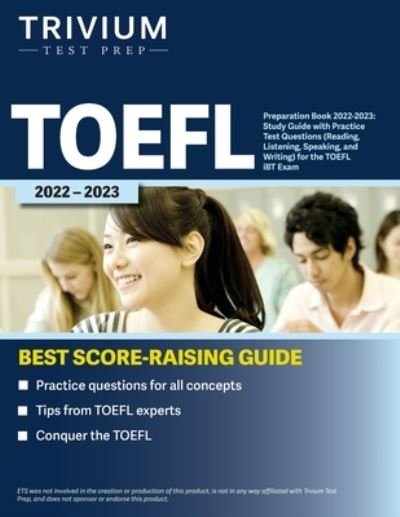 TOEFL Preparation Book 2022-2023 - Simon - Andet - Trivium Test Prep - 9781637980743 - 21. februar 2022