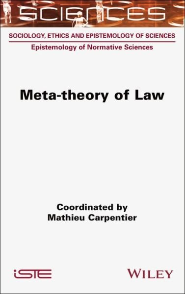 Cover for M Carpentier · Meta-theory of Law (Hardcover Book) (2022)