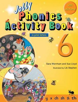 Cover for Sue Lloyd · Jolly Phonics Activity Book 6 (In Print Letters) (Paperback Book) (2012)