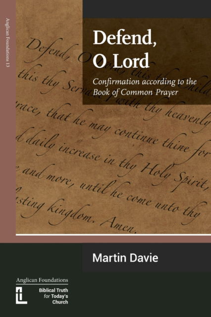 Cover for Martin Davie · Defend, O Lord (Paperback Book) (2022)