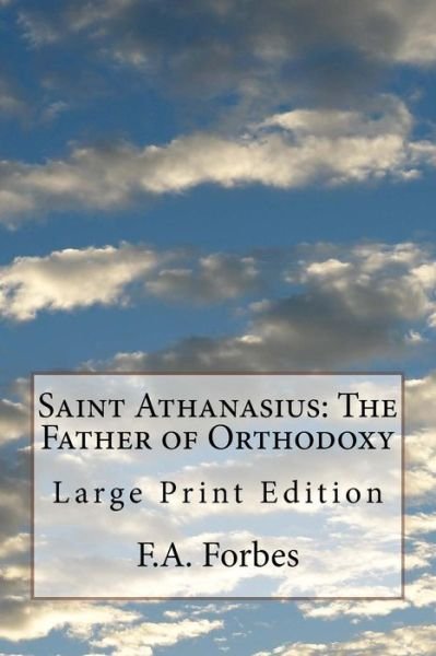 Cover for F a Forbes · Saint Athanasius (Paperback Bog) (2017)