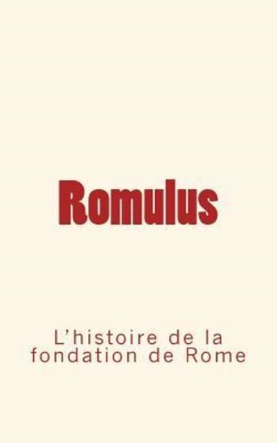 Cover for Ed Le Mono · Romulus (Paperback Book) (2016)