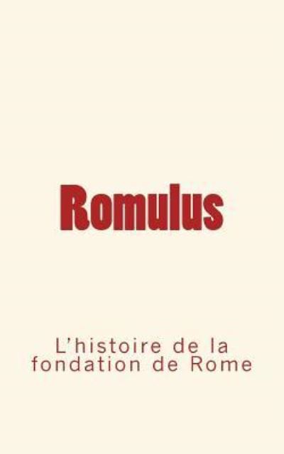 Cover for Ed Le Mono · Romulus (Pocketbok) (2016)