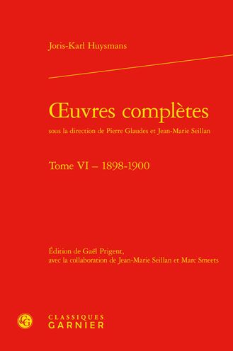 Cover for Joris Karl Huysmans · Oeuvres Completes (Hardcover Book) (2021)