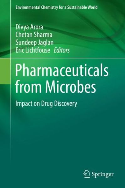 Cover for Pharmaceuticals from Microbes (Book) [1st ed. 2019 edition] (2019)