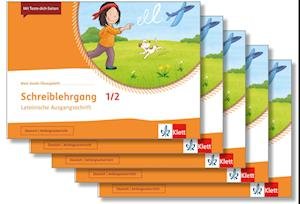 Cover for Klett Ernst /Schulbuch · Schreiblehrgang in Lateinischer Ausgangsschrift 1/2. Übungsheft im 5er-Paket Klasse 1/2 (Pamphlet) (2022)