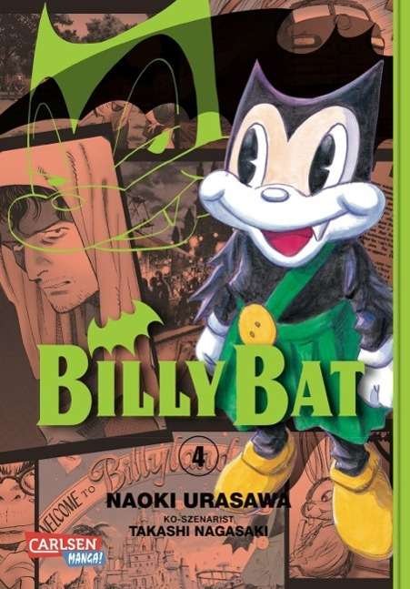 Cover for Urasawa · Billy Bat.04 (Bok)