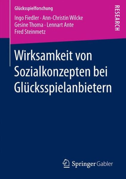 Cover for Fiedler · Wirksamkeit von Sozialkonzepten (Bok) (2017)