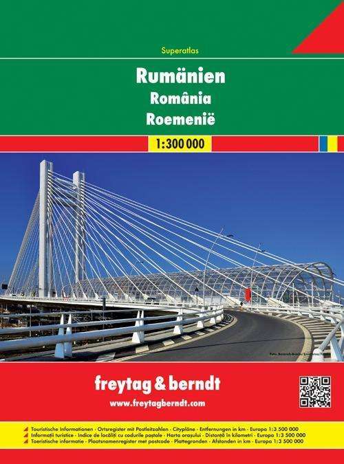 Cover for Freytag &amp; Berndt · Freytag &amp; Berndt Superatlas: Romania Moldova Superatlas (Book) (2012)