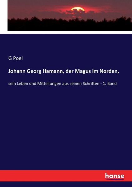 Cover for Poel · Johann Georg Hamann, der Magus im (Bok) (2017)