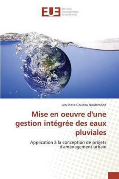 Cover for Goudnu Noubimboo Leo Steve · Mise en Oeuvre D'une Gestion Integree Des Eaux Pluviales (Pocketbok) (2018)