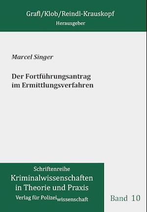 Cover for Singer · Der Fortführungsantrag im Ermitt (Book)