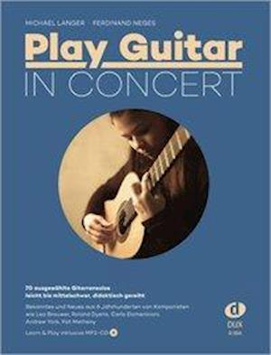 Cover for Langer · Play Guitar,In Concert, m.CD (Book)