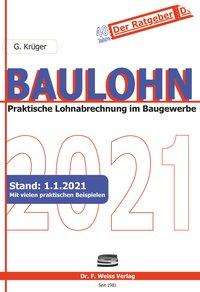 Cover for Krüger · Baulohn 2021 (N/A)