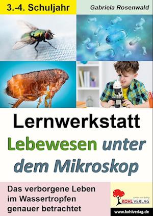 Cover for Gabriela Rosenwald · Lernwerkstatt Lebewesen unter dem Mikroskop (Paperback Book) (2022)