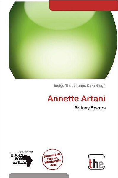 Cover for Indigo Theophanes Dax · Annette Artani (Book) (2011)