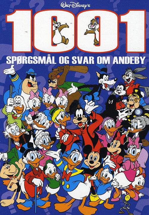 Cover for Thomas Schrøder · Anders And: Walt Disney's 1001 spørgsmål og svar om Andeby (Sewn Spine Book) [1. wydanie] (2008)