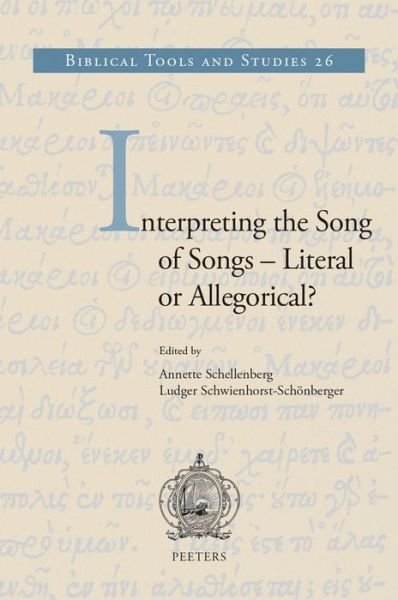 Cover for Annette Schellenberg · Interpreting the Song of Songs (Book) (2016)