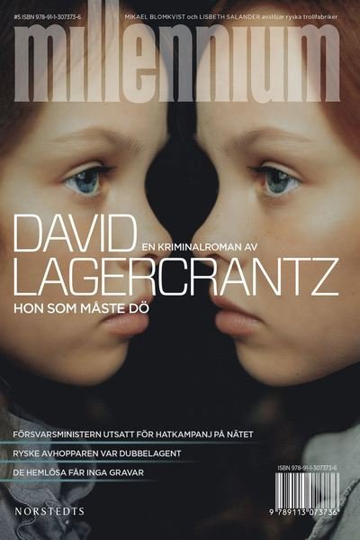 Cover for Lagercrantz David · Hon som måste dö (Bound Book) (2019)