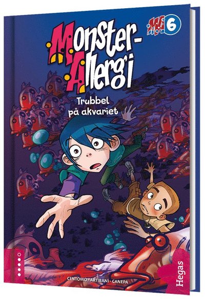 Monster-Allergi: Trubbel på akvariet - Francesco Artibani - Books - Hegas förlag - 9789178816743 - August 3, 2020