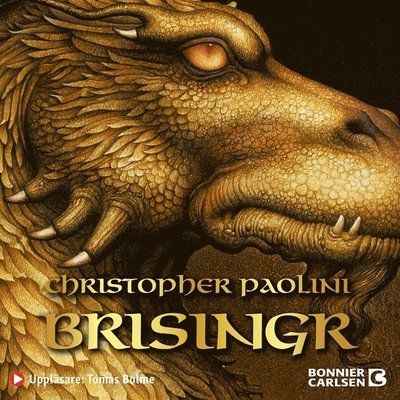 Cover for Christopher Paolini · Arvtagaren: Brisingr (Hörbok (MP3)) (2020)