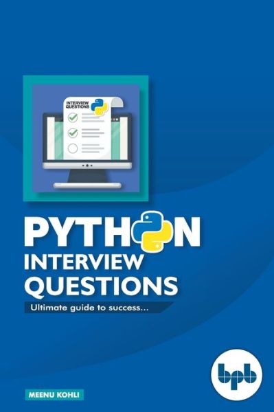 Cover for Meenu Kohli · Python Interview Questions - (Paperback Book) (2019)