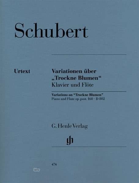 Cover for Schubert · Varia.Trockne Blu.,Fl+Kl.HN474 (Book) (2018)