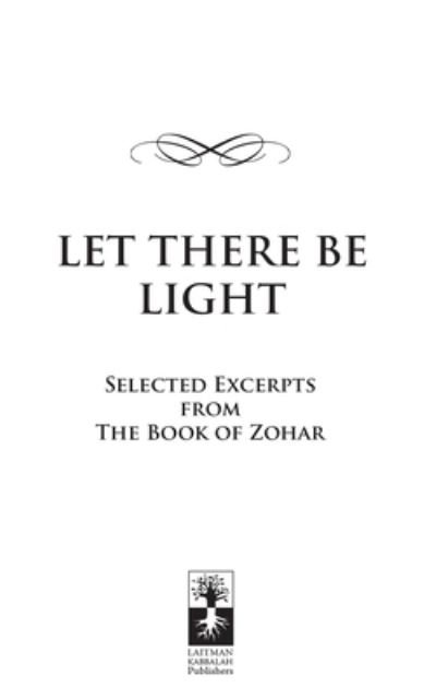 Cover for Michael Laitman · Let There Be Light (Paperback Bog) (2020)