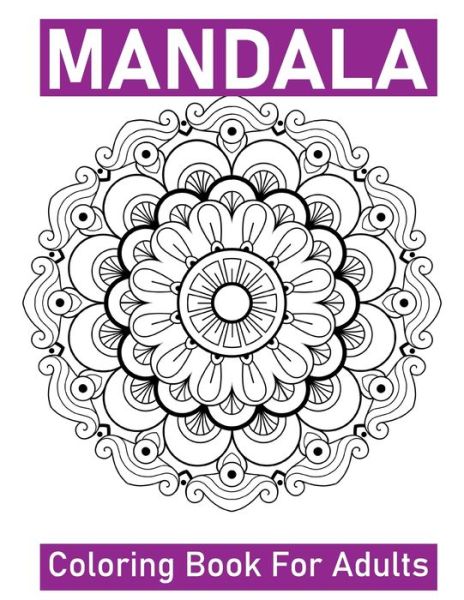 Cover for Layla Abu Othman · Mandala Coloring Book for Adults (Paperback Bog) (2020)