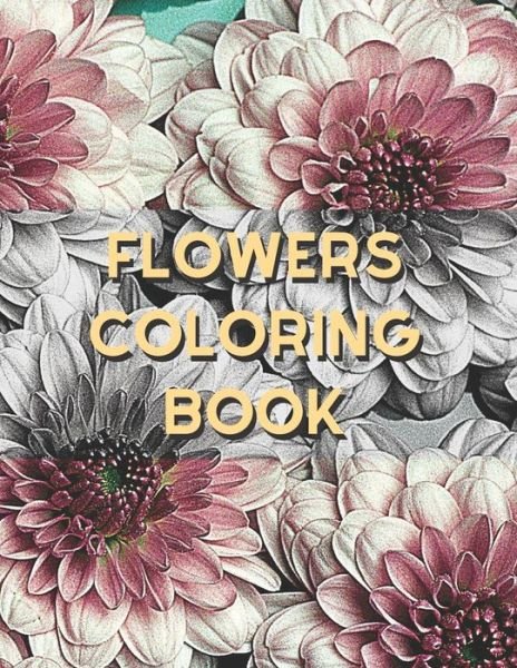 Cover for Compact Art · Flowers Coloring Book (Taschenbuch) (2021)