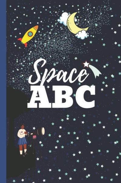 Cover for Moony B · Space ABC (Paperback Book) (2021)