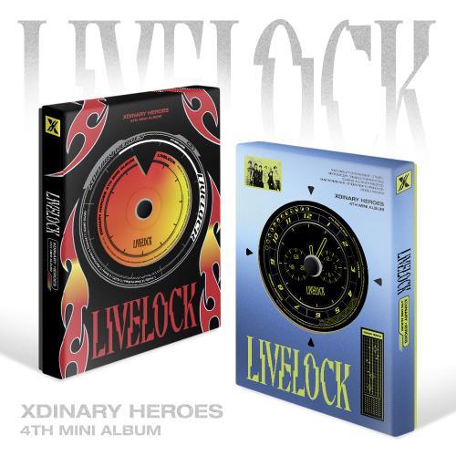 Livelock - 4th Mini Album - Xdinary Heroes - Musiikki - JYP ENTERTAINMENT - 9951160513743 - lauantai 14. lokakuuta 2023