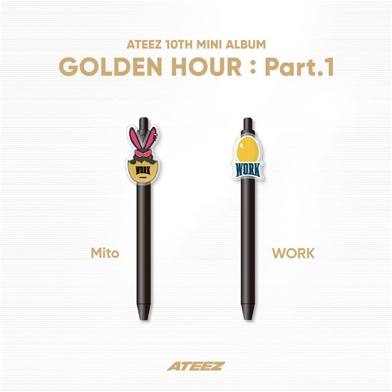 Golden Hour pt. 1 - Acrylic Gelpen - ATEEZ - Gadżety - KQ Ent. - 9957226611743 - 20 lipca 2024