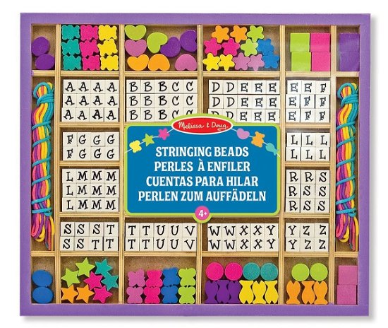 Wooden Stringing Beads - Melissa And Doug - Andet -  - 0000772137744 - 