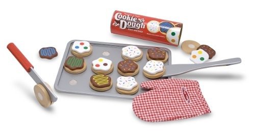 Wooden Cookie Set - Melissa And Doug - Andet -  - 0000772140744 - 