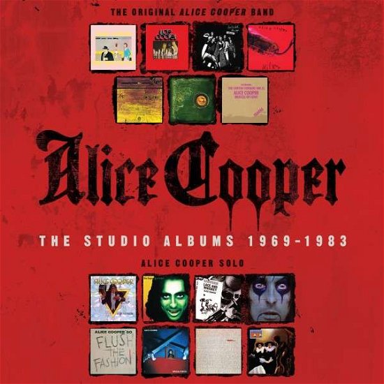 Cover for Alice Cooper · The Studio Albums 1969-1983 (CD) [Box set] (2015)