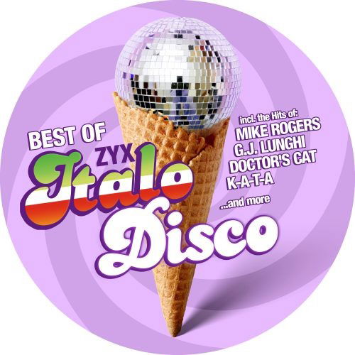 Cover for Best Of Italo Disco (12&quot;) [Picture Disc edition] (2023)