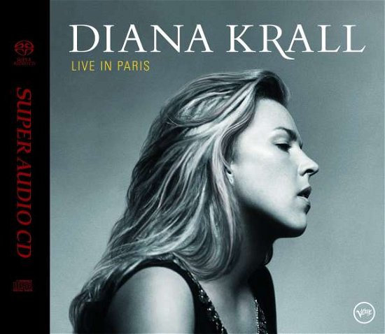 Cover for Diana Krall · Diana Krall – Live in Paris (SACD/CD) [Limited Numbered edition] (2021)
