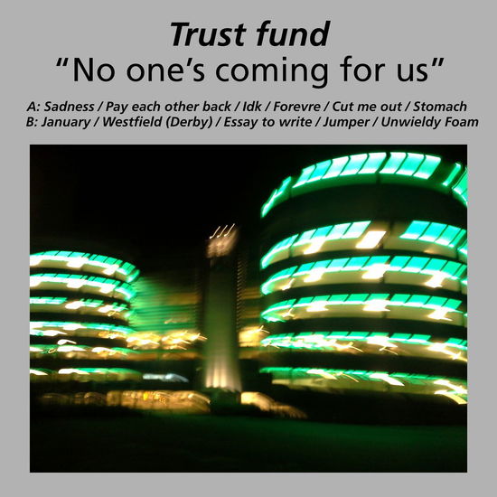 Cover for Trust Fund · No One's Coming For Us (LP) (2015)