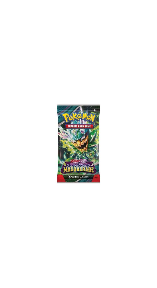 Sv6 Twilight Masquerade Booster Pack (pok85774) - Pokemon - Fanituote - Pokemon - 0820650857744 - 