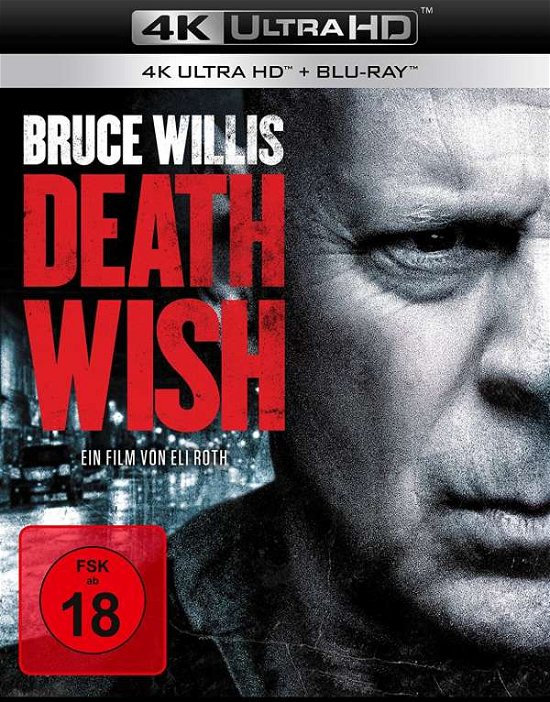 Cover for Death Wish Uhd Blu-ray (4K UHD Blu-ray) (2018)