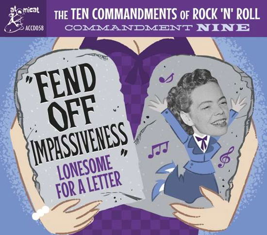 Cover for Various Artists · Ten Commandments Of Rock 'n' Roll Vol.1 (CD) (2021)