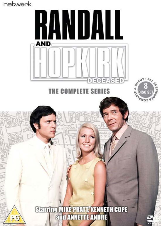 Cover for Randall  Hopkirk Dec Complete DVD · Randall And Hopkirk - The Complete Series (DVD) (2018)