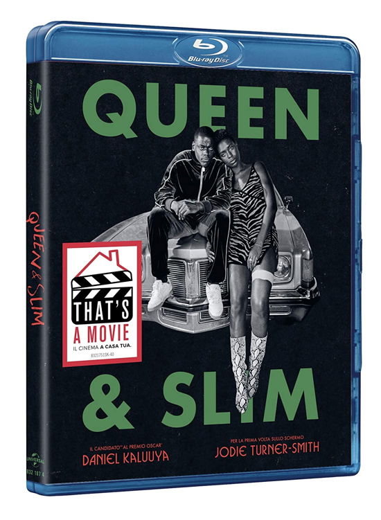 Cover for Daniel Kaluuya,jodie Turner-smith,bokeem Woodbine · Queen &amp; Slim (Blu-Ray) (2020)