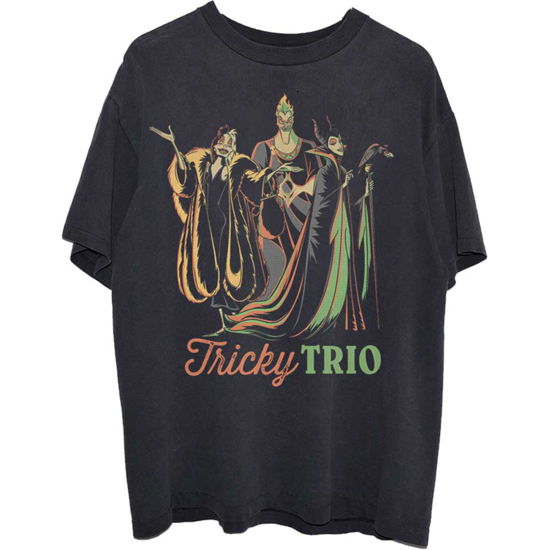 Disney Unisex T-Shirt: Tricky Trio - Disney - Produtos -  - 5056561047744 - 